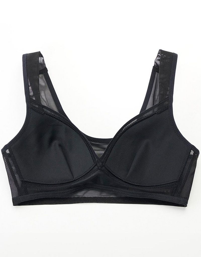 Lessian Crossmesh Half Top (Wireless)