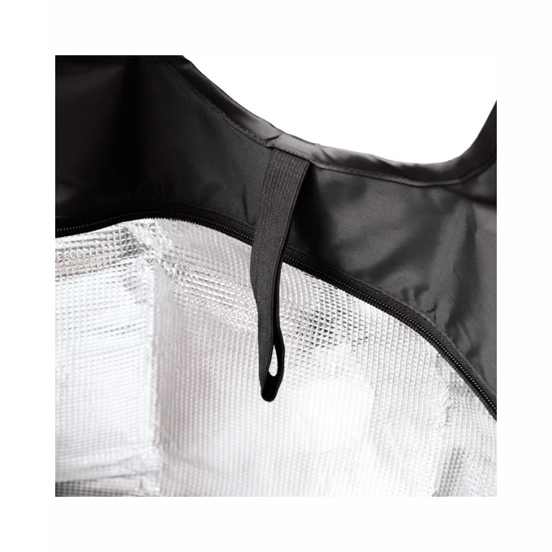 스탠다드프로덕트 에코백 긴 로고형 검은색(보냉백)