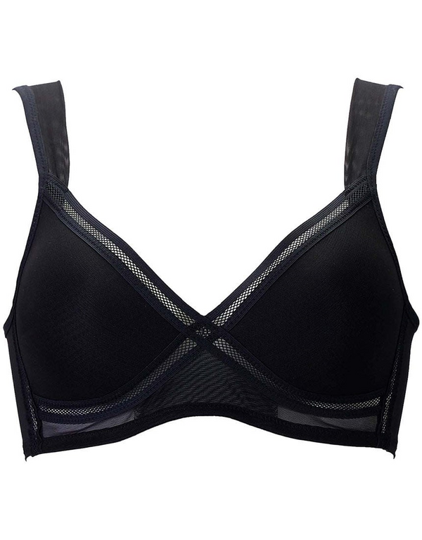 Lessian Crossmesh Half Top (Wireless)