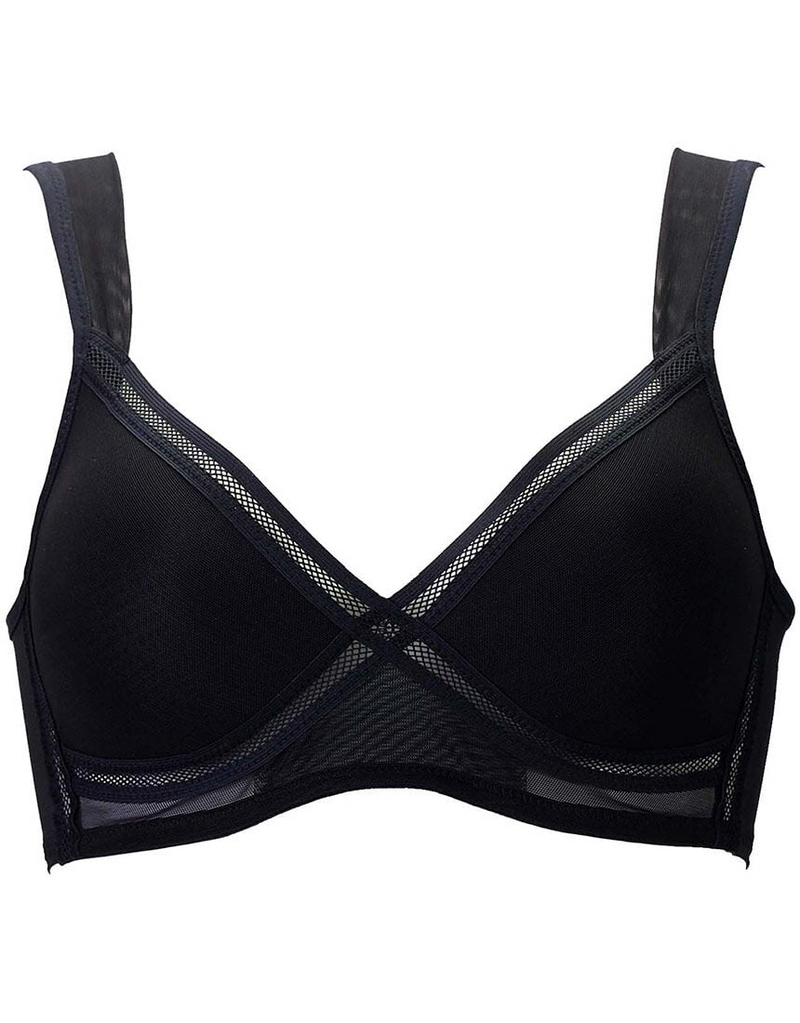 Lessian Crossmesh Half Top (Wireless)