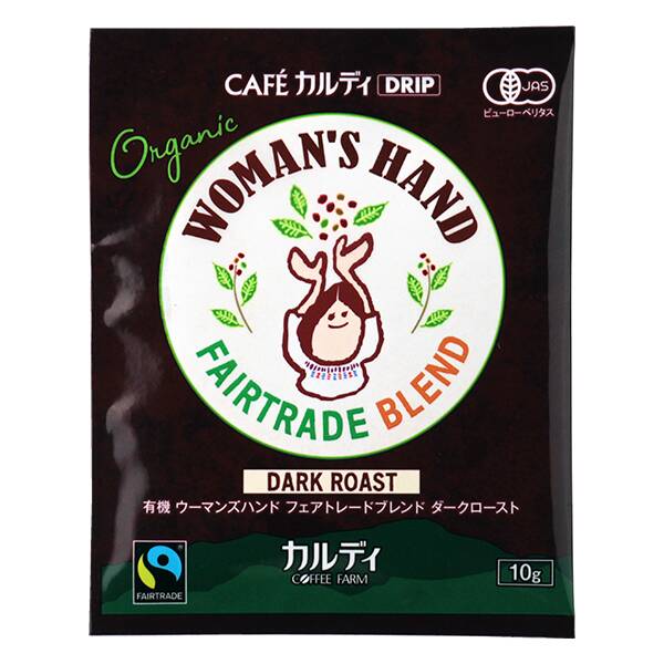 칼디 카페칼디 드립 유기농 우먼즈핸드 페어트레이드 블렌드 다크 로스트 1p
