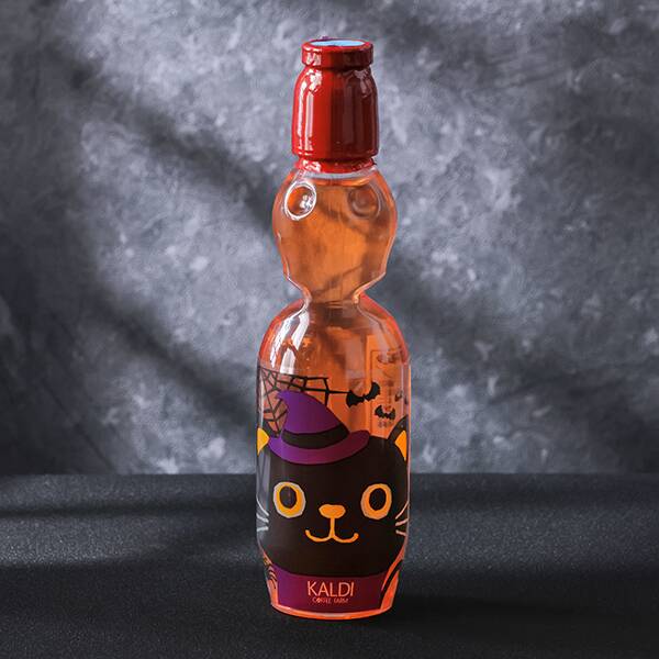 칼디 할로윈 검은고양이 라무네 귤맛 250ml [할로윈] [온라인 스토어 한정 아웃렛]