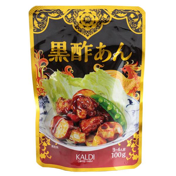 칼디 흑초 소스 3-4인분 100g