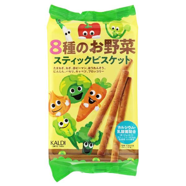 칼디 8종 채소 스틱 비스킷 85g