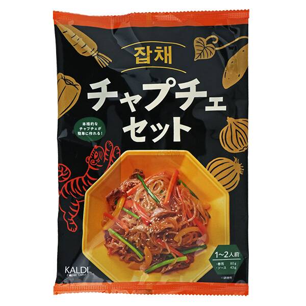 칼디 잡채 세트 123g