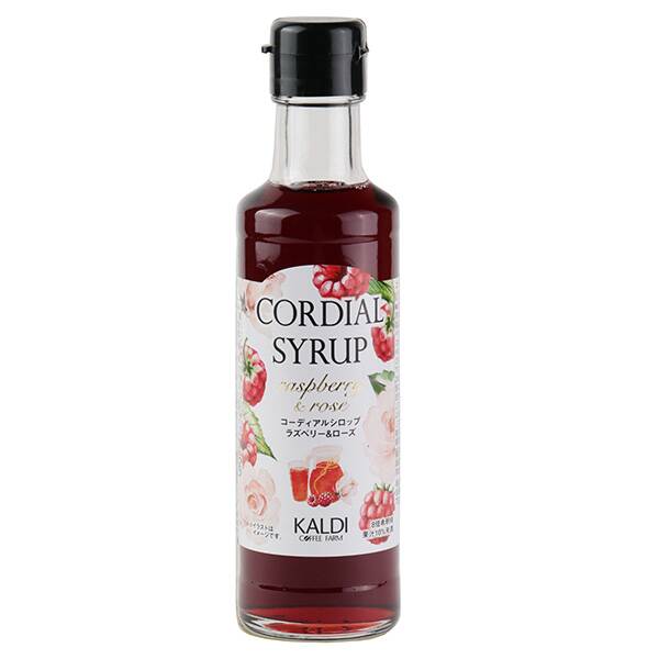 칼디 코디얼 시럽 라즈베리 & 로즈 200ml