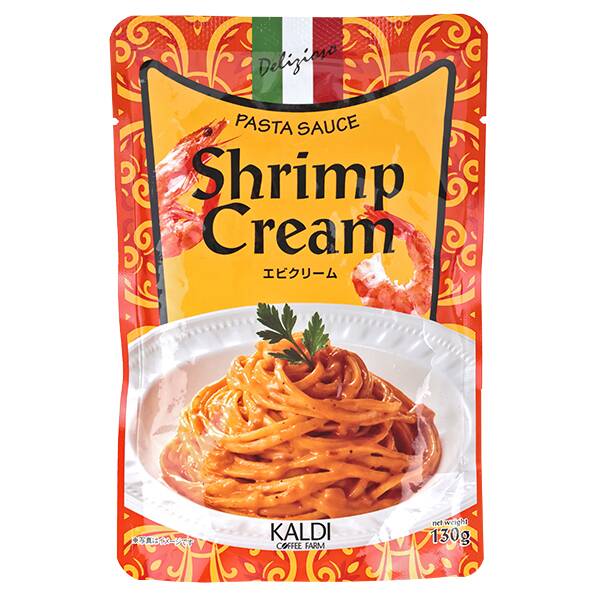 칼디 파스타 소스 새우 크림 130g