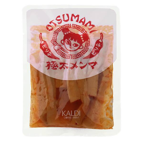 칼디 안주 굵은 멘마(매콤) 140g