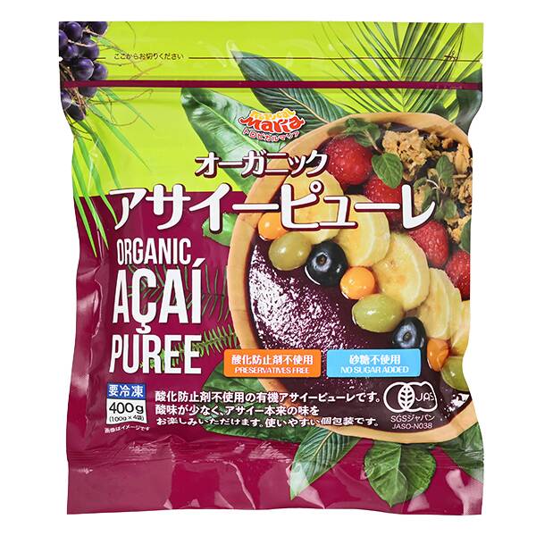 칼디 [냉동] 트로피컬 마리아 유기농 아사이 퓨레 플레인 4p
