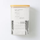 스탠다드프로덕트 내용물이 보이는 캐니스터(우드그레인) 22cm