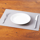 스탠다드프로덕트 페이크레더 식탁매트(사각, 다크그레이·라이트그레이)