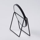 스탠다드프로덕트 스틸 스탠드 거울(라운드, 블랙, 양면)