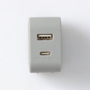 스탠다드프로덕트 USB 충전기(PD 20W, Type-A+Type-C, GY)