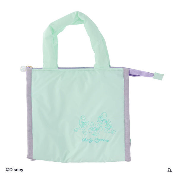 쓰리피(THREEPPY) 넓은 바닥 런치백 민트(영 오이스터)