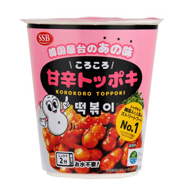 칼디 SSB 동글동글 매콤달콤 떡볶이 컵(전자레인지용) 150g