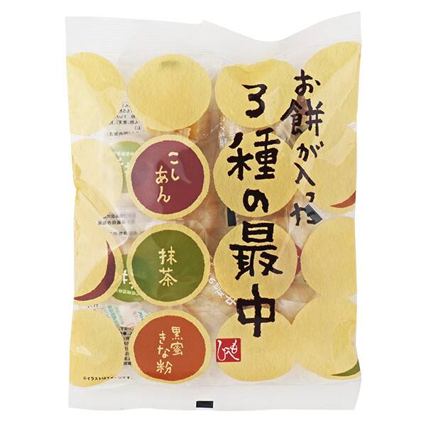 칼디 떡이 들어간 3종 모나카 130g