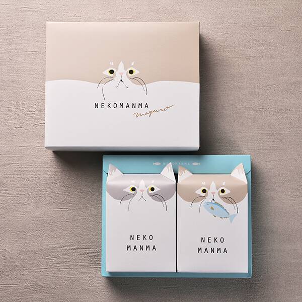 칼디 온라인 스토어 한정 치키리 시미즈상점 NEKOMANMA(참치) 8p