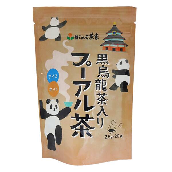 칼디 간코차야 흑우롱차 함유 보이차 20p