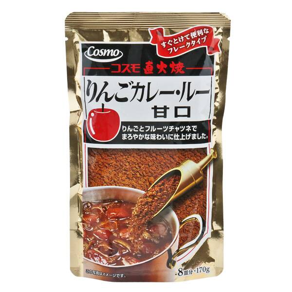 칼디 코스모 직화구이 사과 카레 루 순한맛 170g
