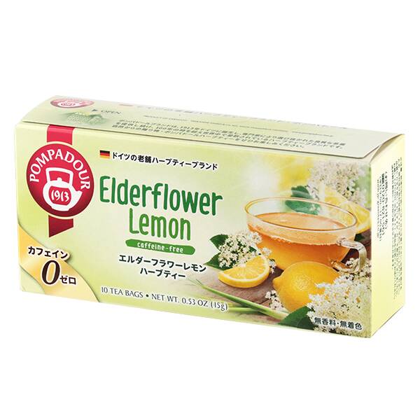 칼디 폼파도르 엘더플라워 레몬 허브티 10p