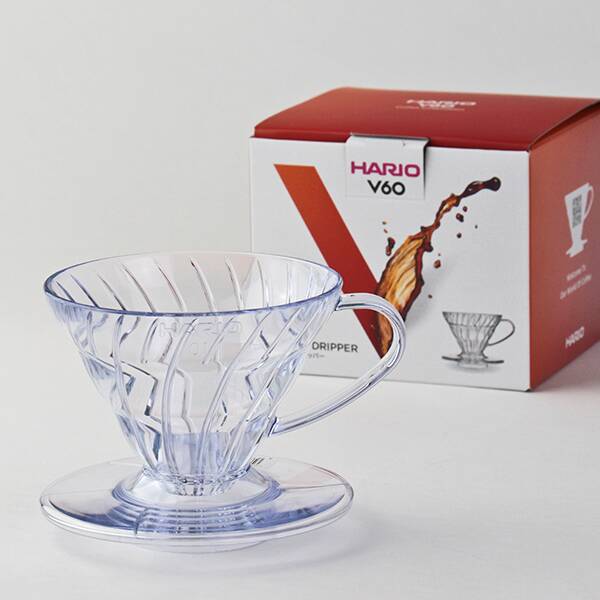 칼디 하리오 V60 투과 드리퍼 01 클리어 VD-01-T(1-2잔용) 1개