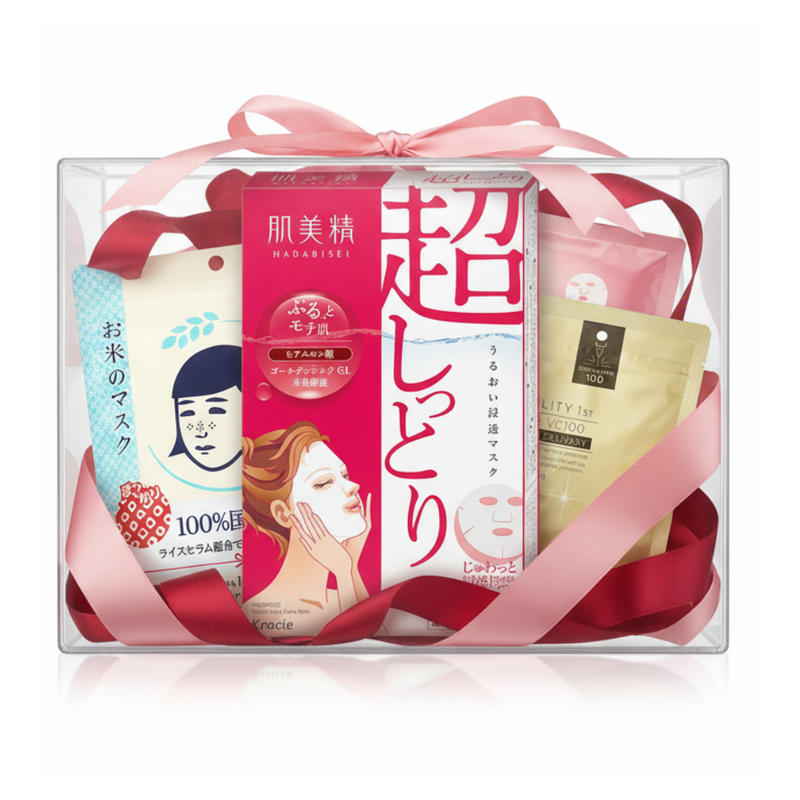 일본 인기 마스크팩 3종 세트 [쌀마스크팩, 더마레이저(VC100),크라시에(수분)]
