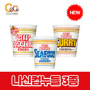 일본컵라면 닛신 컵누들 오리지날/씨푸드/카레