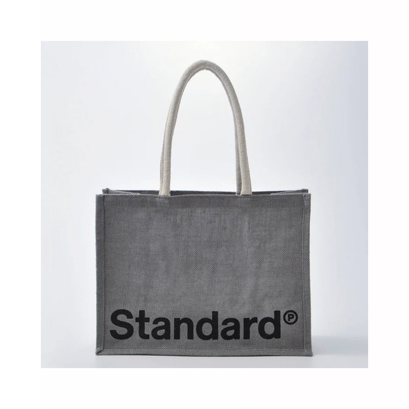 스탠다드 프로덕트 황마 가방 그레이