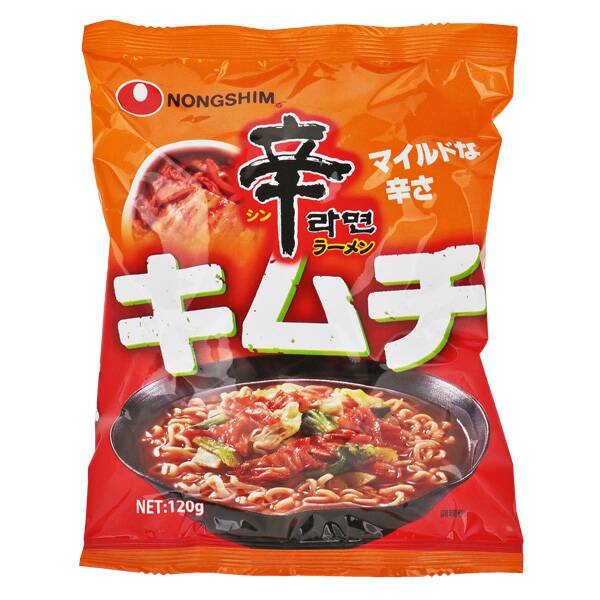 칼디 농심 신라면 김치(봉지) 120g