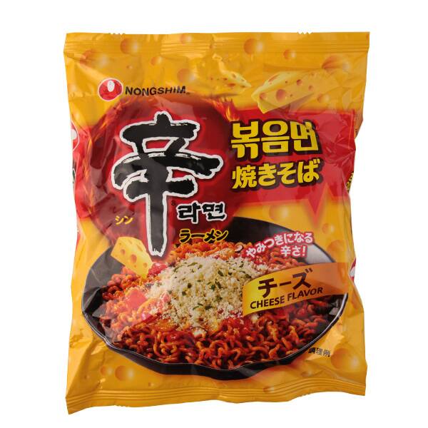 칼디 농심 신라면 치즈 야키소바(봉지) 136g