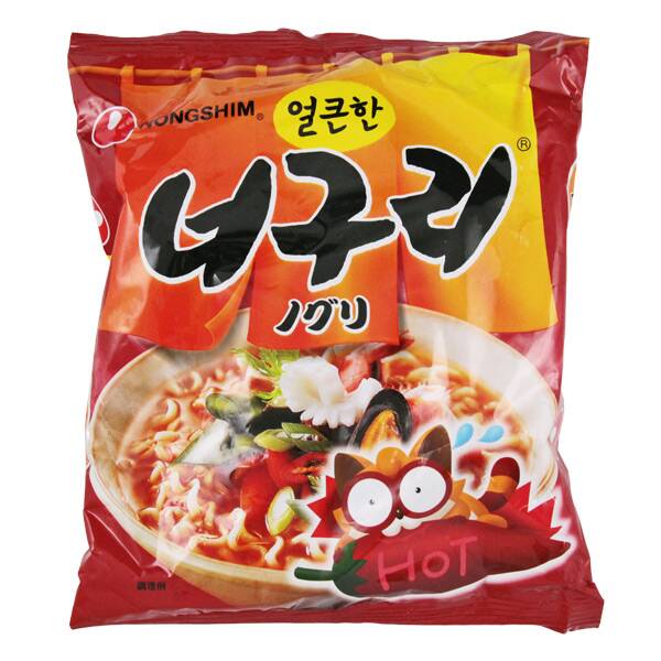 칼디 농심 너구리 라면 120g
