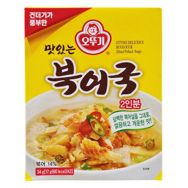칼디 오뚜기 북어국 34g