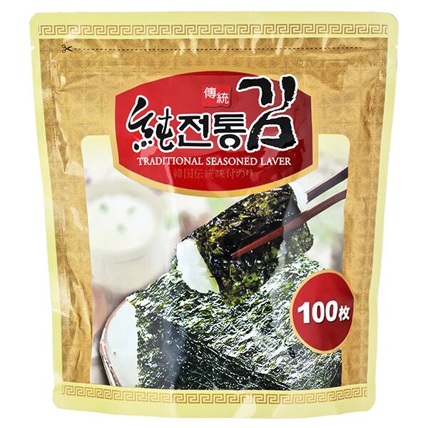 칼디 소천 한국 전통 조미김 스탠드팩 100p