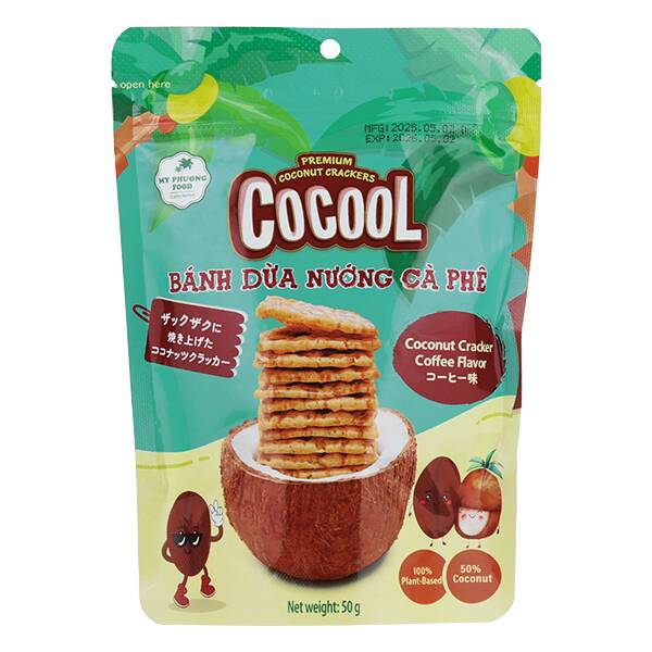 칼디 코쿨 구운 코코넛 크래커 커피맛 50g