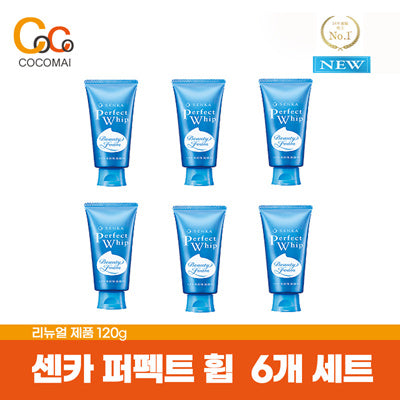 일본 폼클렌징 센카 퍼펙트휩/콜라겐/화이트 [6개세트]