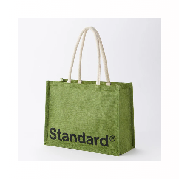 스탠다드 프로덕트 황마 가방 초록