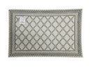 쓰리피(THREEPPY) 고블랭풍 매트(40cm×60cm, 그레이)