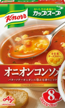 아지노모토 크노르 컵스프 콘크림/포타쥬/알갱이가득 콘크림/양파콘소메