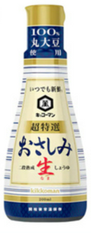 기꼬만 간장 200ml 생간장/사시미생간장