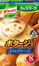 아지노모토 크노르 컵스프 콘크림/포타쥬/알갱이가득 콘크림/양파콘소메